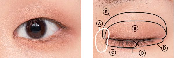 一重／上は陰影、下はカラーで遊んで今っぽく