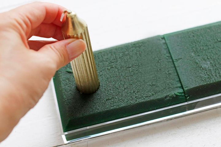 アドベントのキャンドルアレンジ