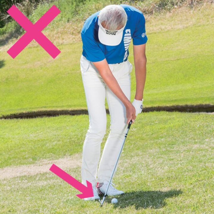 アプローチのミスの8割はチャックリ！防止するワザ3つを紹介