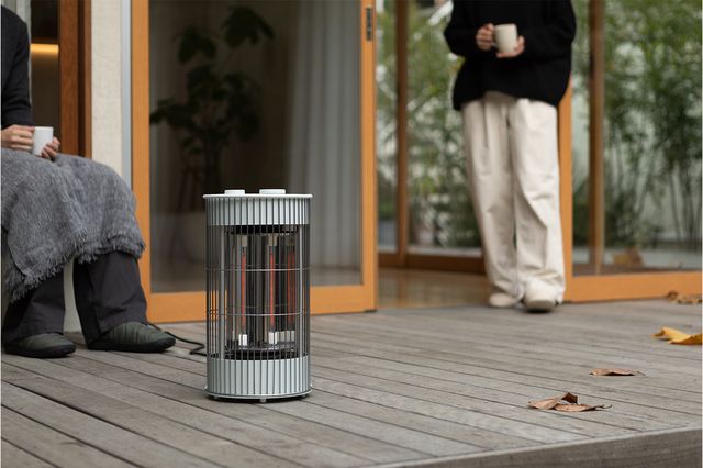テラスやガレージでも使える「テラスヒーター」