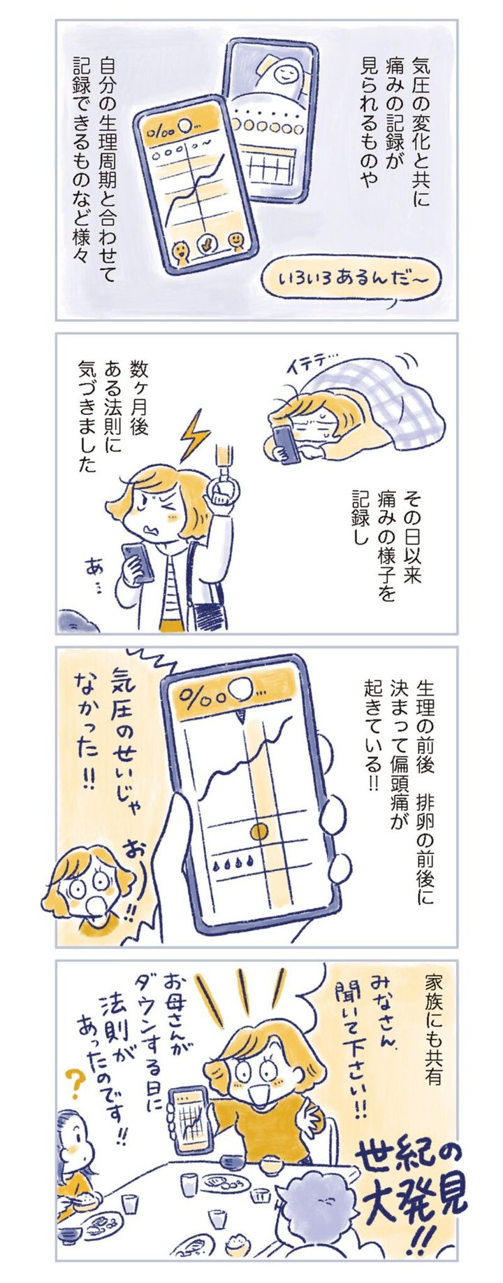 マンガ『私の生理のしまい方』12ページ1