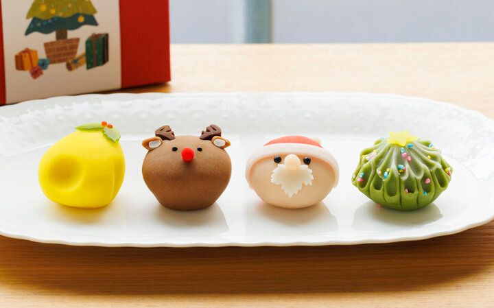 和菓子で祝うクリスマスはいかが？ 長く愛される定番も♪ 「本郷 三原堂」