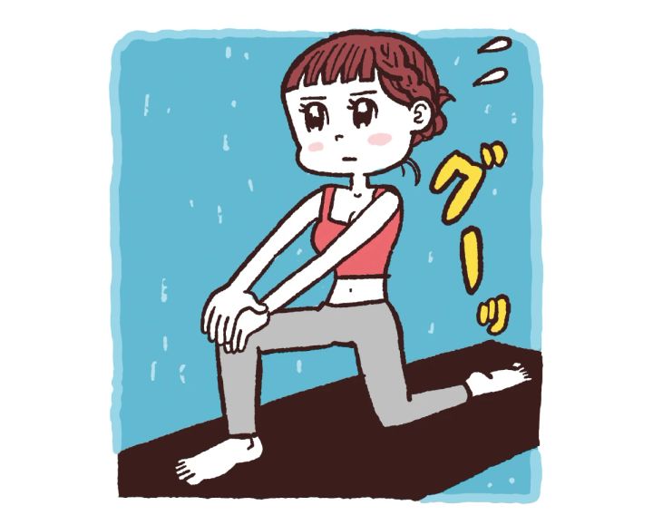「減量」が目標の人におすすめのダイエット 6. 付け根のストレッチで全身の血流量を増やす