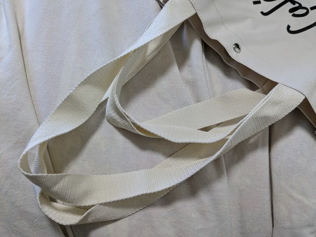 カフェキツネ2WAYトートバッグ持ち手