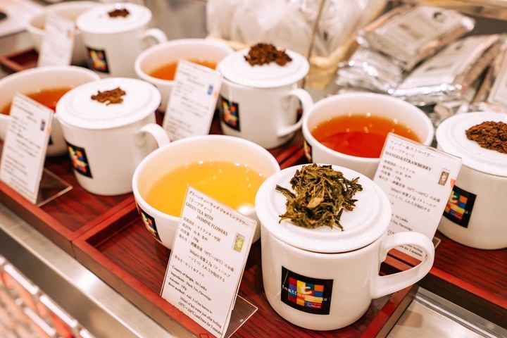紅茶は試飲もOK