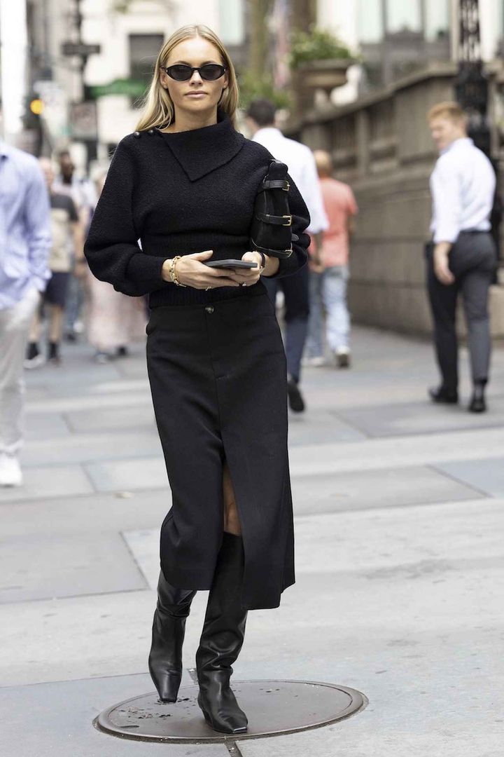 画像: 動きをつければ黒一択でものっぺりしない