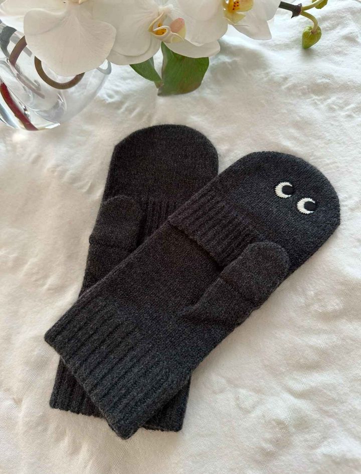 画像: 指先もあっためて♡ ヒートテックニットミトン