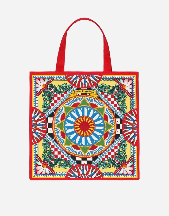 カレット・コットントートバッグ ￥12,100 ©DOLCE&GABBANA