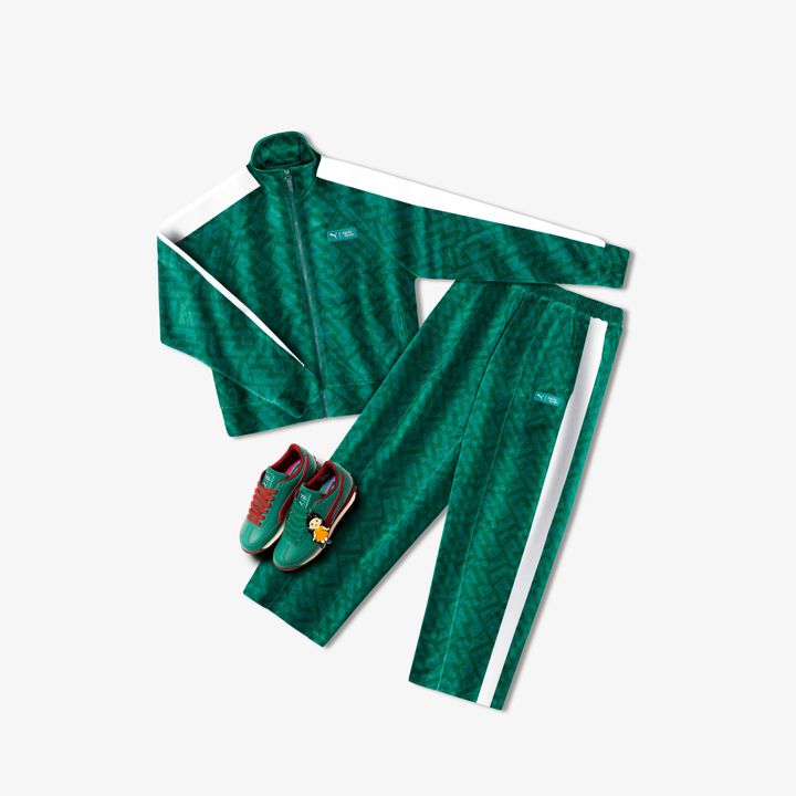 T7 トラックジャケット ¥13,200 T7 ストレートトラックパンツ ¥11,000 イージーライダー 2 SQUID GAME ¥16,500