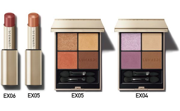 【左】フュージングカラーリップス 【右】アイカラーレーションN