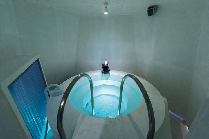 「Forest House」では、キンキンに冷えた水風呂も。