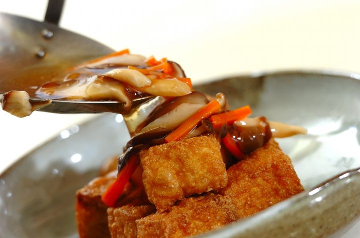 コスパ抜群！厚揚げの野菜あんかけ 簡単時短レシピ by和田 良美さんの作り方2