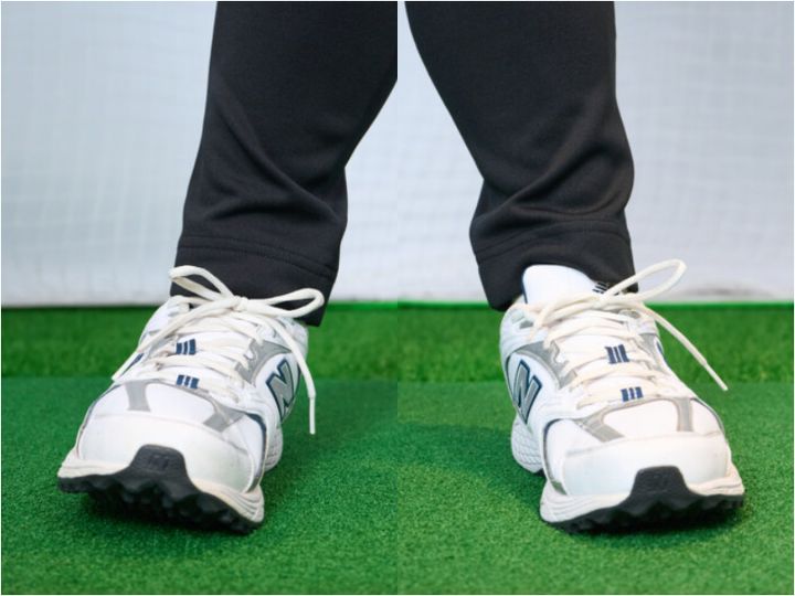 正しい体重移動のコツは“土踏まず”にあり！有村智恵が解説