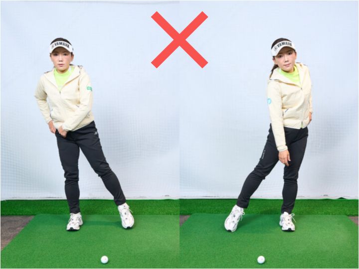 正しい体重移動のコツは“土踏まず”にあり！有村智恵が解説