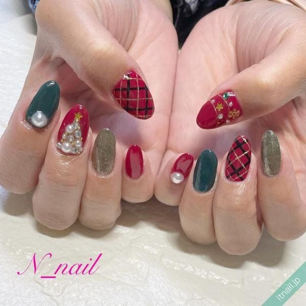 N_nailが投稿したネイルデザイン [photoid:I0122577] via Itnail Design (743910)