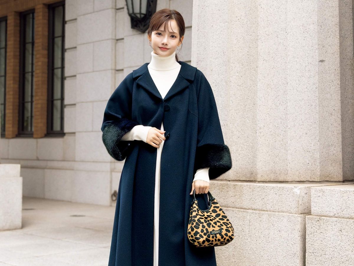 ミンクファーが極上の着映えを約束！ルネのリアルファーコート | TRILL