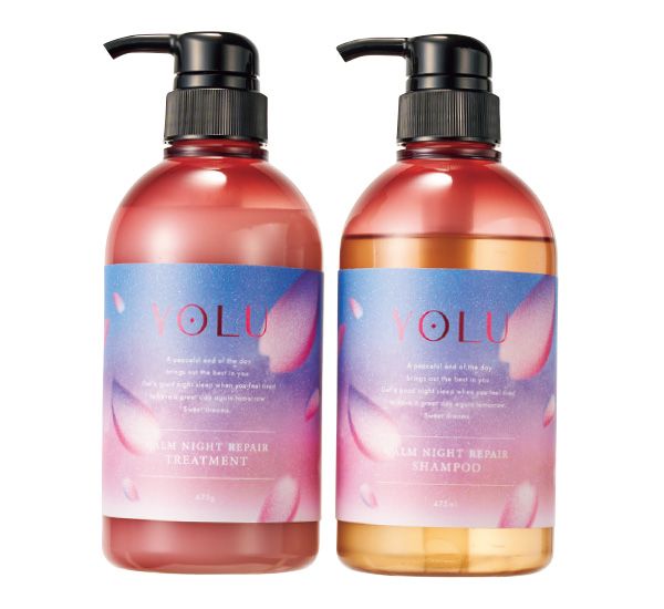 【左】サクラ ナイトリペアトリートメント 【右】サクラ ナイトリペアシャンプー