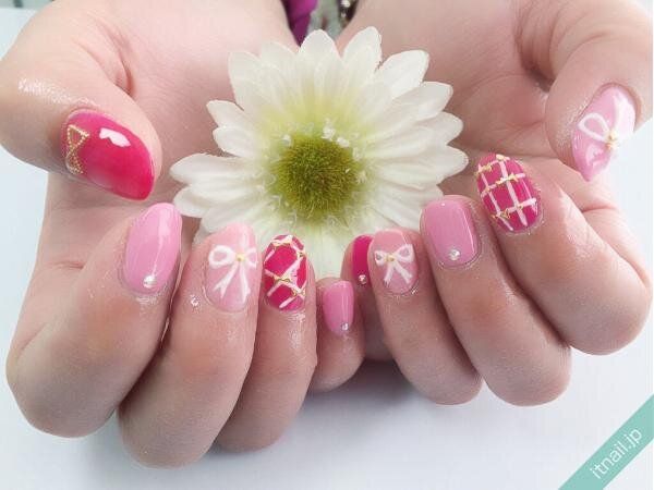 ネイルサロンメィプルが投稿したネイルデザイン [photoid:I0034138] via Itnail Design (743670)