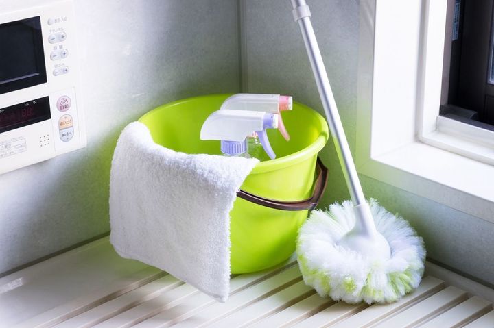 風呂掃除の道具一式