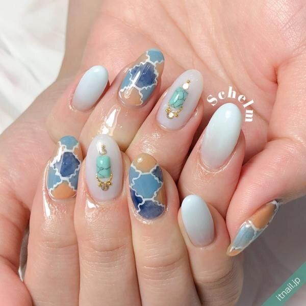 Schelmが投稿したネイルデザイン [photoid:I0099850] via Itnail Design (743969)