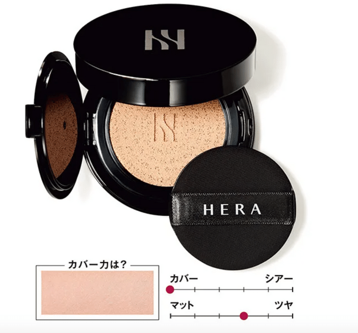 HERA ブラック クッション ファンデーション
