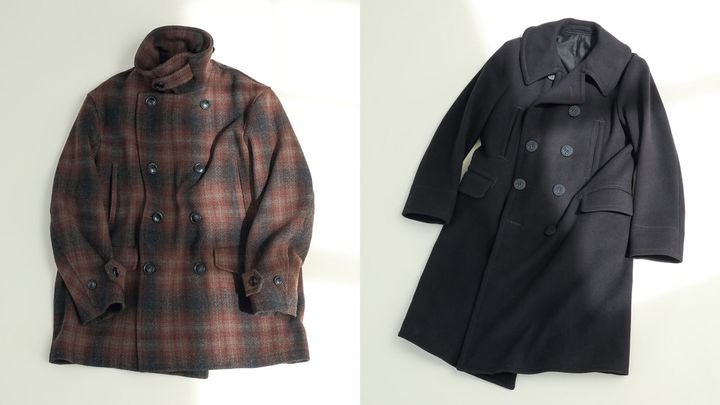 〈サウス２ ウエスト８〉のピーコート、〈アナトミカ〉のピーコート