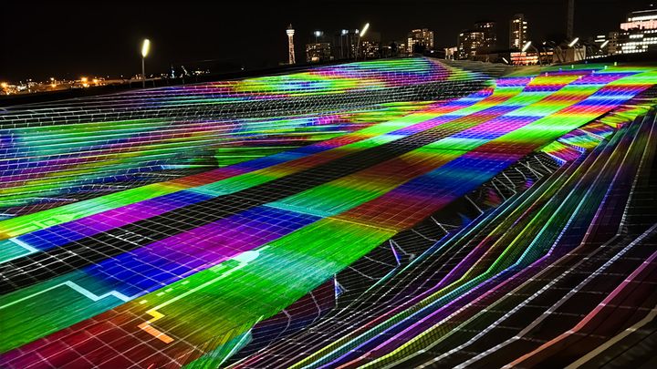 「ハイライト・オブ・ヨコハマ」のイベント「大さん橋くじら座」の様子