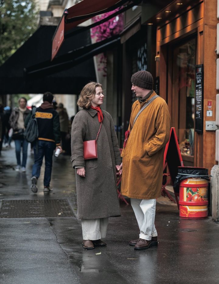 二人そろって超おしゃれ。いつか真似してみたい真冬のカップルコーデ