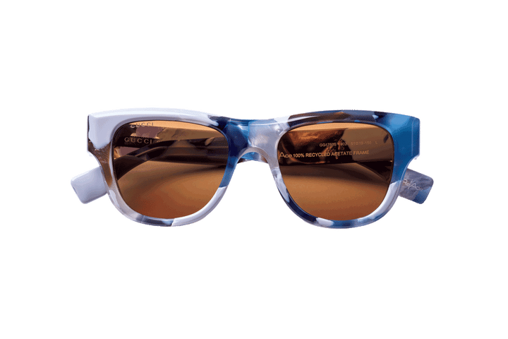 〈グッチ〉のスクエアサングラス