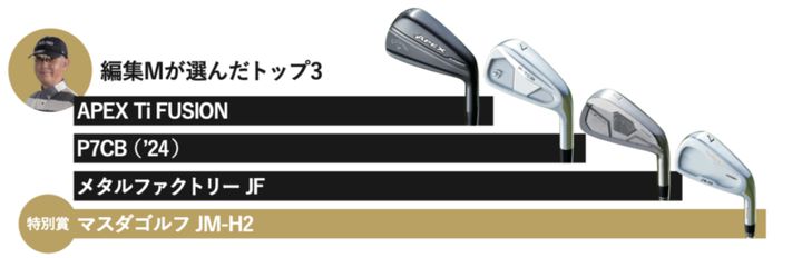アマが選んだ「最新アイアンTOP3」はどれ…？飛距離が出たのは…!?