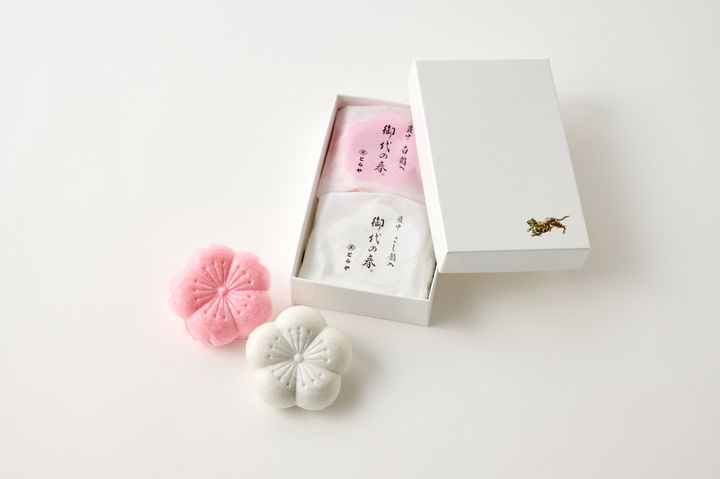 紅白最中2個入 594円