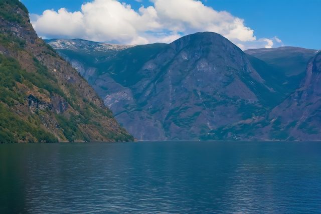 北欧のフィヨルド オーラの色を診断する心理テスト