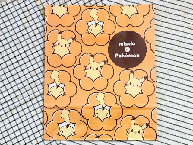 「ミスド福袋 2025」3,500円のオリジナル福袋のピカチュウ