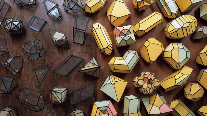 ドイツ〈クランツ商会〉の鉱物結晶模型