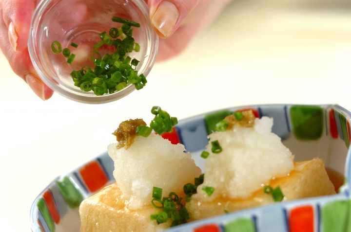 揚げだし豆腐の作り方2