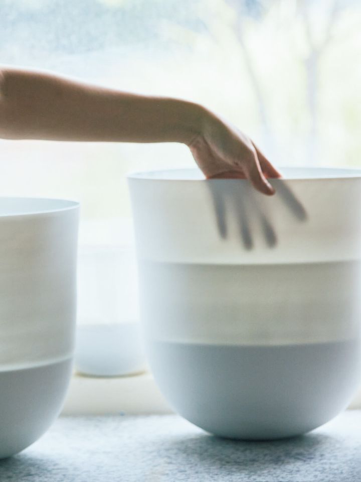 陶芸家のイ・インファの作品