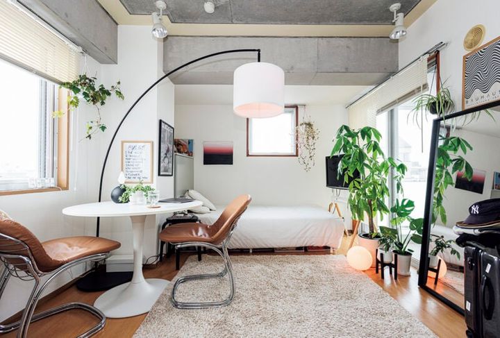 3面採光のワンルーム物件