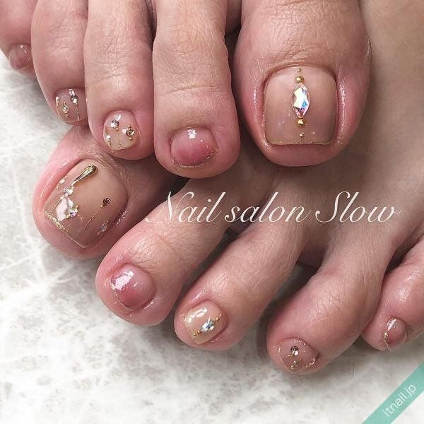 Slowが投稿したネイルデザイン [photoid:I0075539] via Itnail Design (744119)