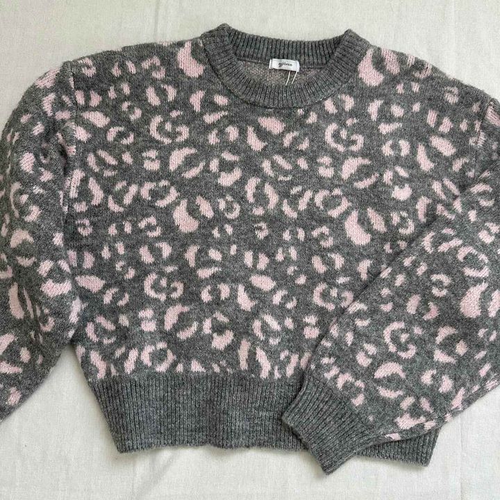 画像1: レオパードニット