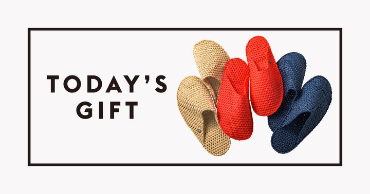 〈Le dd Dream〉のスリッパ