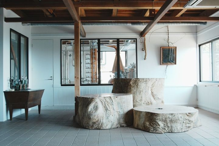 事前に予約すれば、フレッシュクラフトジンの試飲や蒸留所の見学も可能。