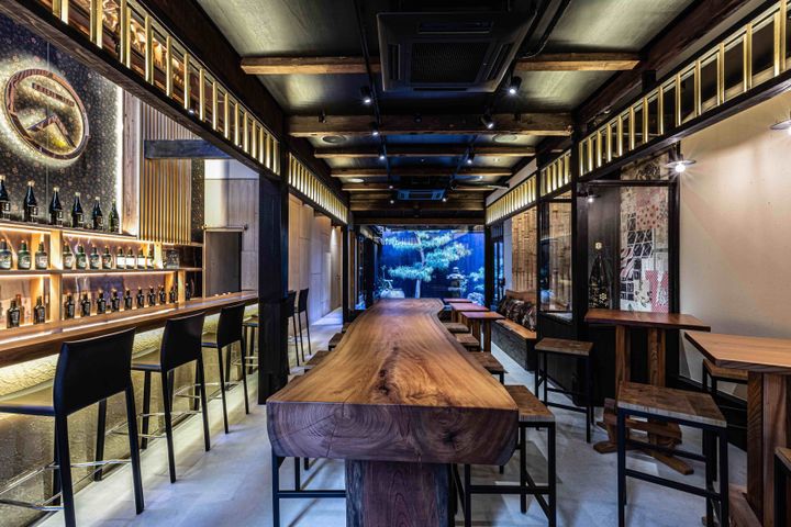 季の美の飲み比べやオリジナルカクテル、テイスティングセミナーなどが体験できる「季の美 House」。