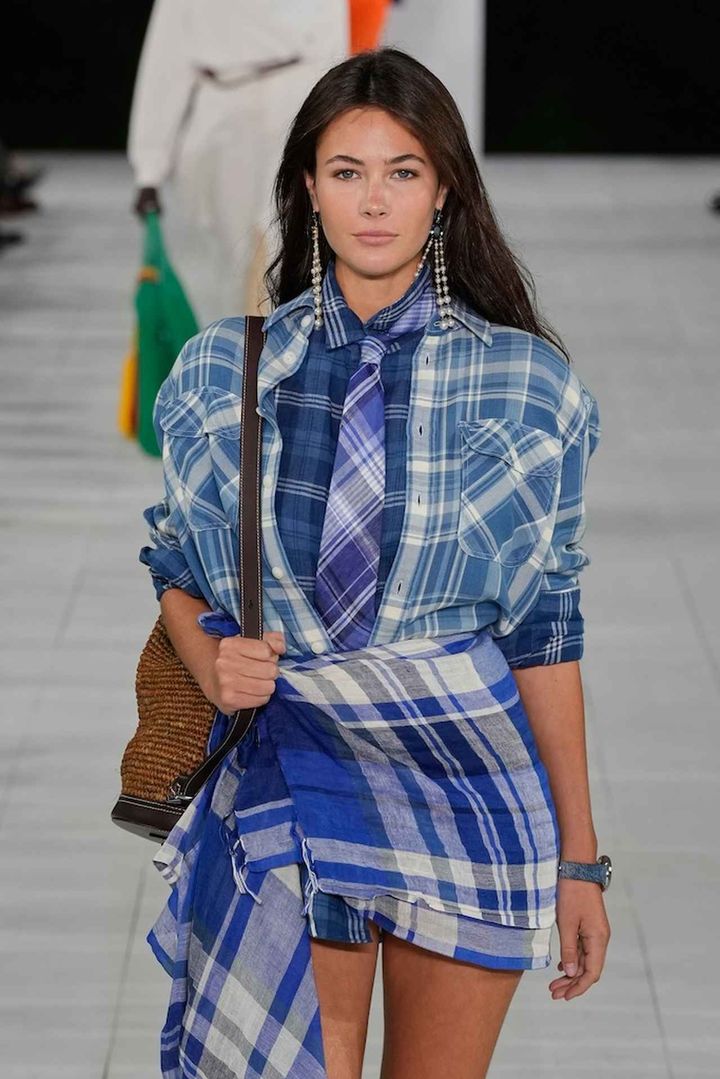 画像: ラルフ・ローレンでは母娘ランウェイを披露