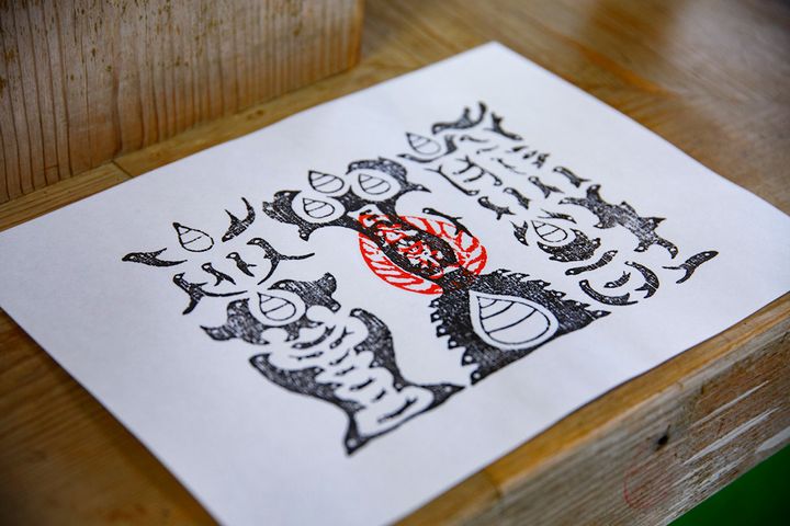 「牛王神符（ごおうしんぷ）」小500円