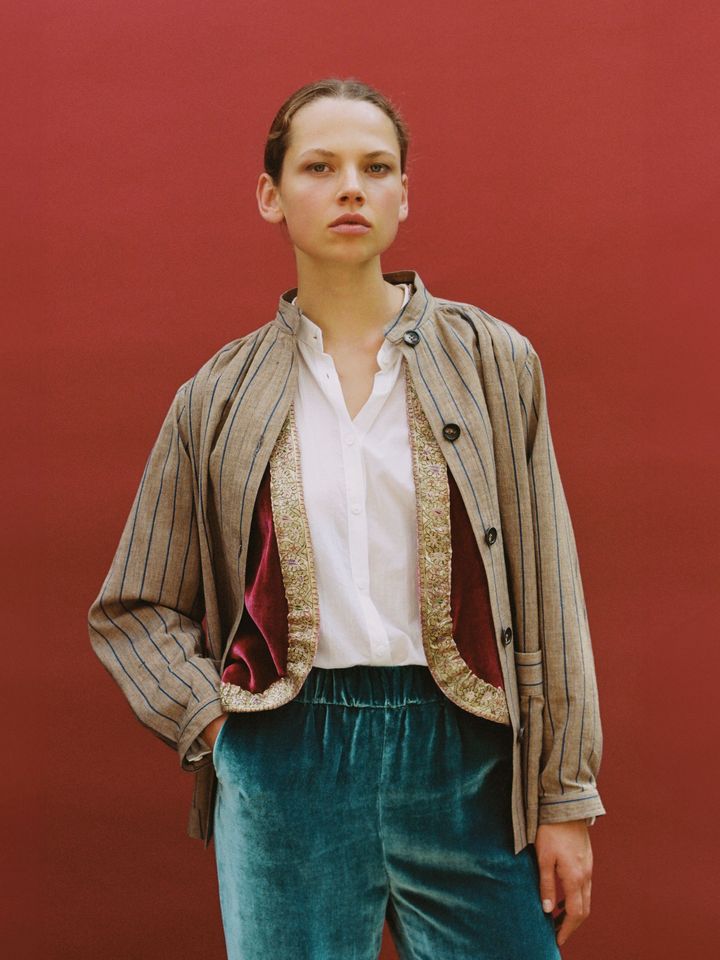 ラ バガテル 2025年春夏コレクションより。