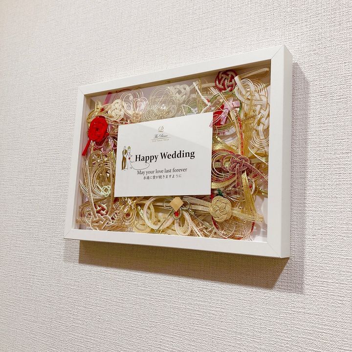 水引アート」ご祝儀袋の水引を5分でリメイク！結婚式後も思い出を残す