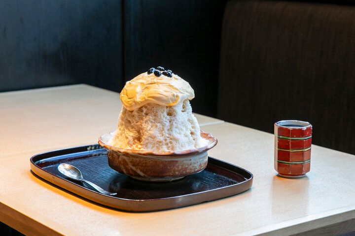 注文を受けて作る、もっちりぷるんなわらび餅が人気♪上野「廚(くりや) くろぎ」