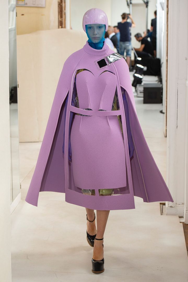 メゾン マルジェラ 2018-19年秋冬アーティザナルコレクションより。