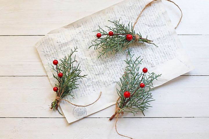 ミニスワッグ作り