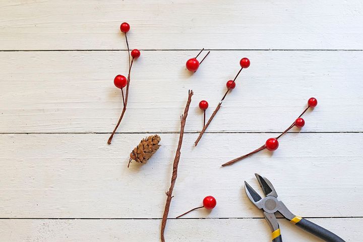 ミニスワッグ作り